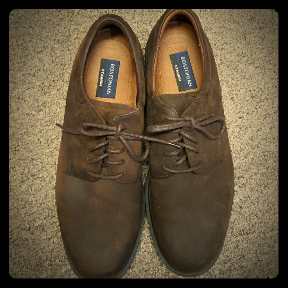 Bostonian Stadium Brown Shoes size 12